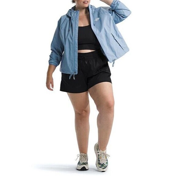 The North Face Women's Plus Size Aphrodite Motion Shorts Tnf Black - Picture 1 of 4